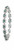 925 sterling silver natural green quartz bracelet 7 inch closeup Atelier Gems