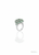925 sterling silver natural green quartz ring size 6 modern timeless side showing