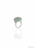 925 sterling silver natural green quartz ring size 6 modern timeless side showing