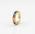colorful Sterling Silver  CZ Rainbow Baguette Ring Size 7 Rhodium Finish
Standing on display Great for Graduation, Mother's Day