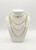 925 sterling silver rhodium finished link chain necklace tarnish resistant