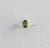 Close up of multi shape design on sterling silver ring