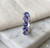 Premium 925Chic packaging for a December birthstone tanzanite ring.