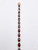 10k yellow gold garnet and moonstone tennis bracelet gemstone jewelry