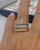 Macro close-up view of the interior gold shank on an Effy Trio ring highlighting the crisp laser-engraved EFFY and 14K purity marks