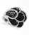 Close-up of EFFY black and white diamond flower statement ring.