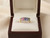 EFFY 14K white gold multi-color sapphire ring showcased inside a luxury branded presentation box