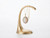 EFFY 14K yellow gold opal pendant displayed on a minimalist gold stand against a clean white background