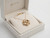 EFFY diamond pendant necklace displayed inside an official EFFY branded presentation box