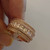Side view of Atelier Gems CZ eternity band ring sterling silver design
