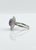 Elegant display of 925Chic amethyst and white topaz statement ring