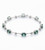 Atelier Gems  925 sterling silver chrome diopside bracelet luxury everyday jewelry
