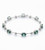 Atelier Gems  925 sterling silver chrome diopside bracelet luxury everyday jewelry