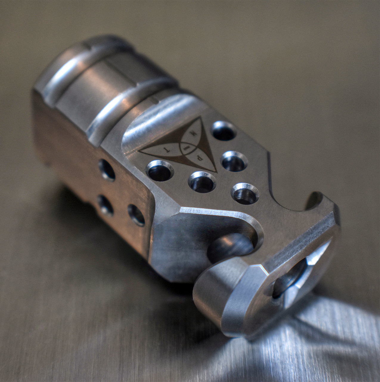 HADES Hybrid Gen2 Muzzle Device - Stainless - 1/2x28 - PAMAX