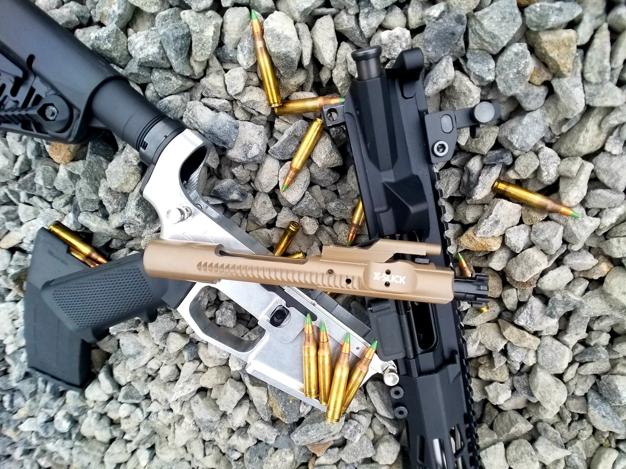 PAMAX XSlick Metallic FDE Bolt Carrier Group - Gen 2 - PAMAX Tactical