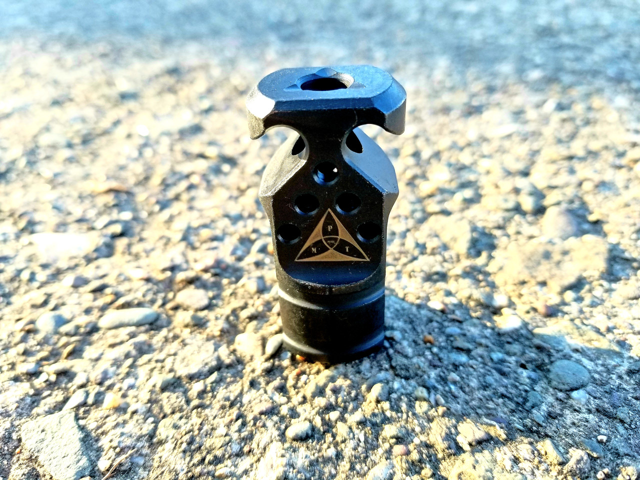 HADES Hybrid Gen2 Muzzle Device - Black - 1/2x28 - PAMAX Tactical