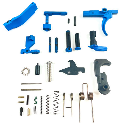 AR15 BLUE Lower Parts Kit LPK