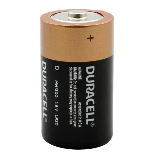 DURACELL D ALKALINE BATTERIES - 2 PACK