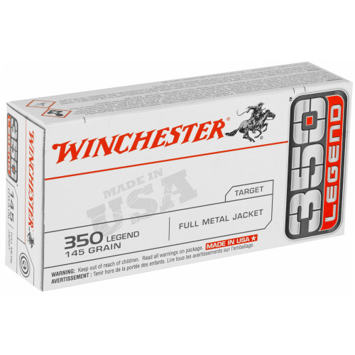 Winchester Ammunition .350 Legend 145 Grain Full Metal Jacket 20 Round Box