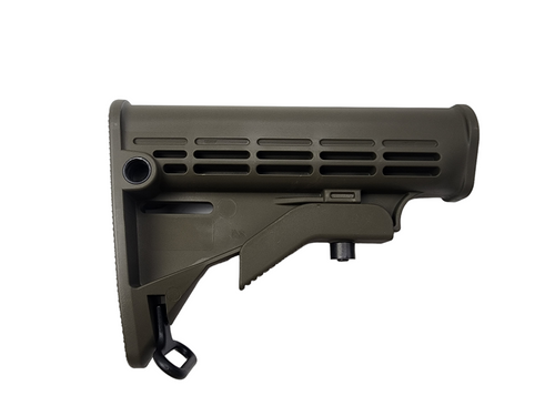 AR15/M4 Milspec Stock OD/Green - Integrated QD