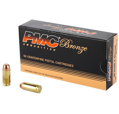 PMC .40 S&W 180gr FMJ Full Metal Jacket (50rds)