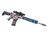 PMT-15 16" Rifle - American Flag Stainless