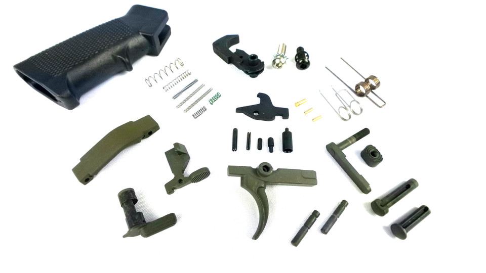 AR15 OD/Green Lower Parts Kit LPK - PAMAX Tactical
