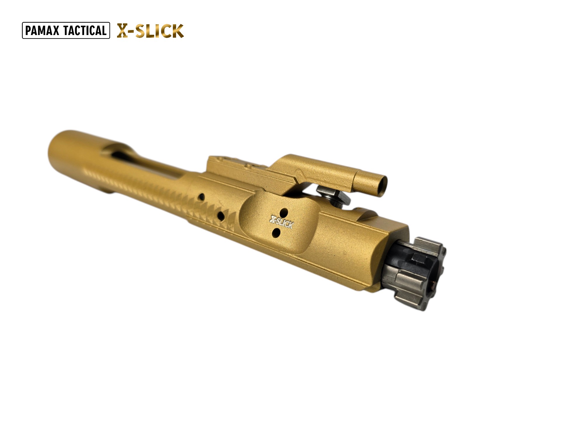 PAMAX XSlick Metallic Gold Bolt Carrier Group - Gen 2 - PAMAX Tactical