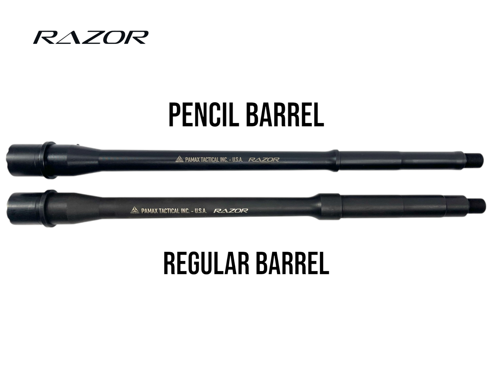 PAMAX RAZOR AR15 / M16 Barrel - 5.56 14.5