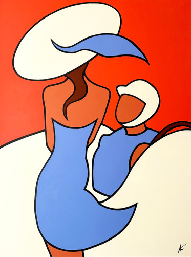 A VIOLET DRESS & A RACER