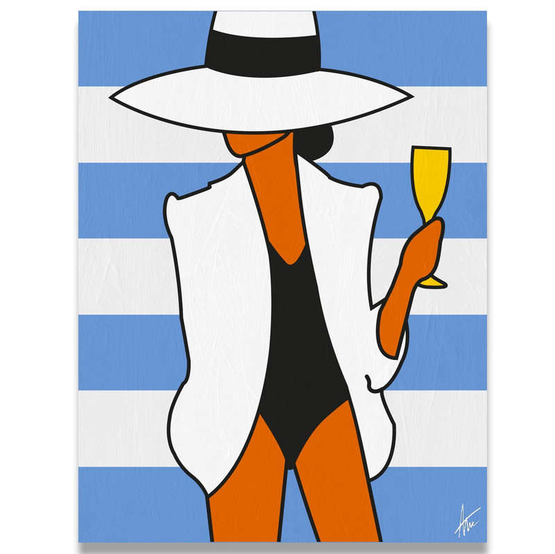 STRIPES & CHAMPAGNE IN CANNES - ORIGINAL