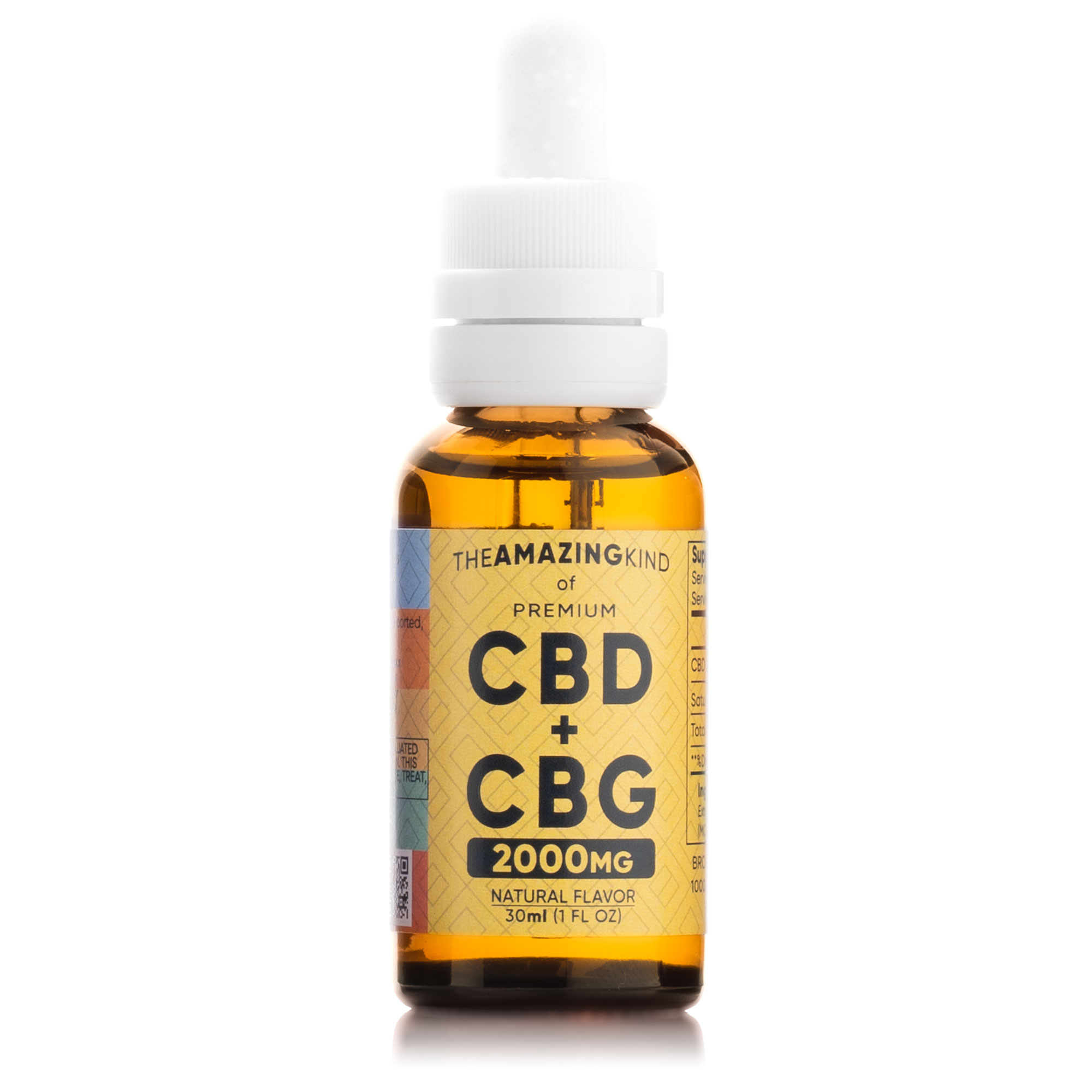 CBD + CBG INFUSED OIL (2000mg)