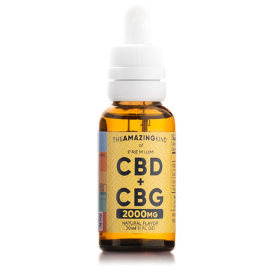CBD + CBG INFUSED OIL (2000mg)