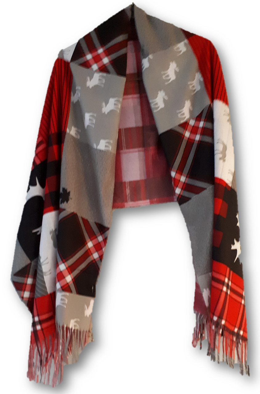 Blanket Scarf - Canadiana