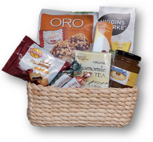 Perfect for the tea lover!  Specialty teas in assorted flavours to be enjoyed with cookies, jam, chocolate and truffles.  