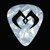 Medium gauge white pearloid guitar pick, imprinted with our logo. Comes in a 12-pack so you can always find one. Medium gauge white pearloid guitar pick, imprinted with our logo. Comes in a 12-pack so you can always find one.