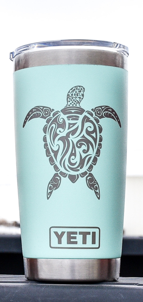sea turtle yeti cup
