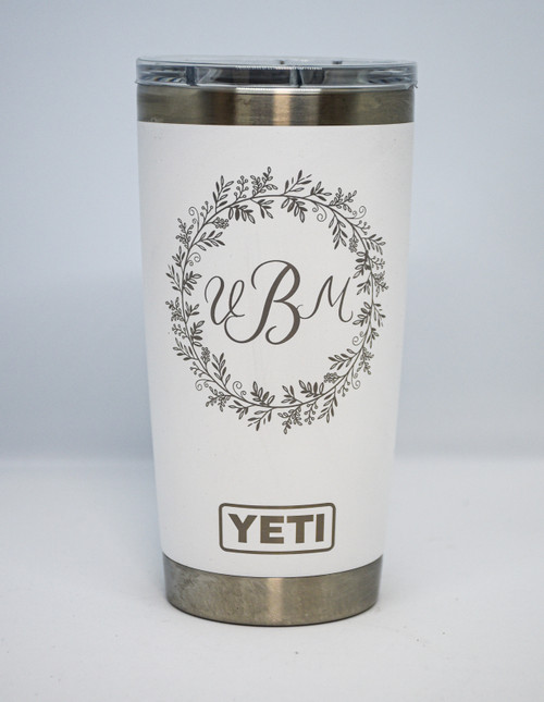 floral yeti tumbler