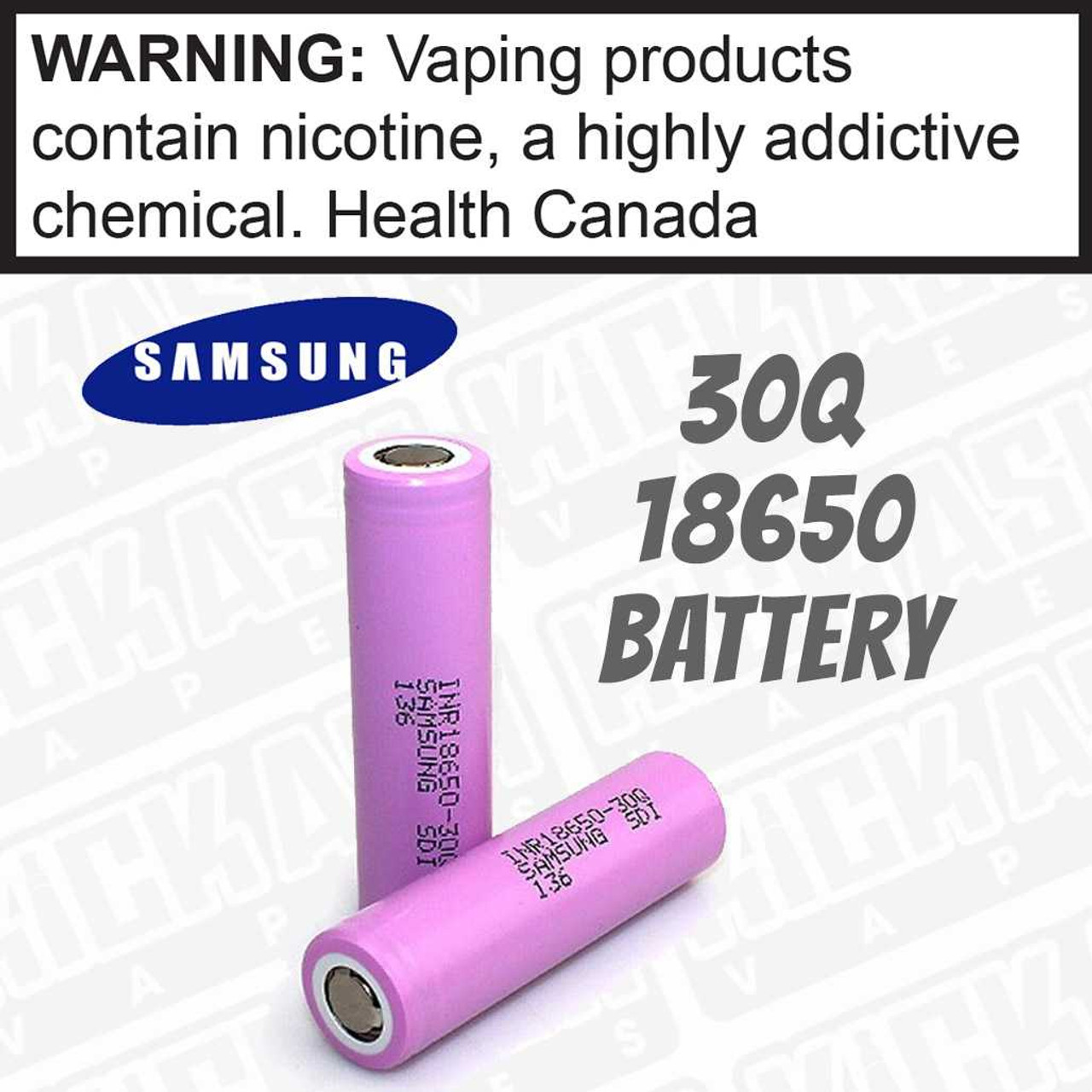 SAMSUNG 30Q 18650 3000mah Battery