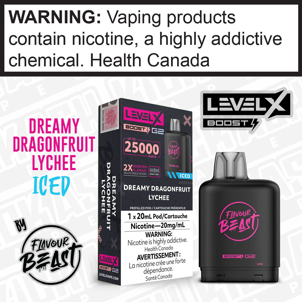 lychee flavour vape LIT LYCHEE WATERMELON (ICED)