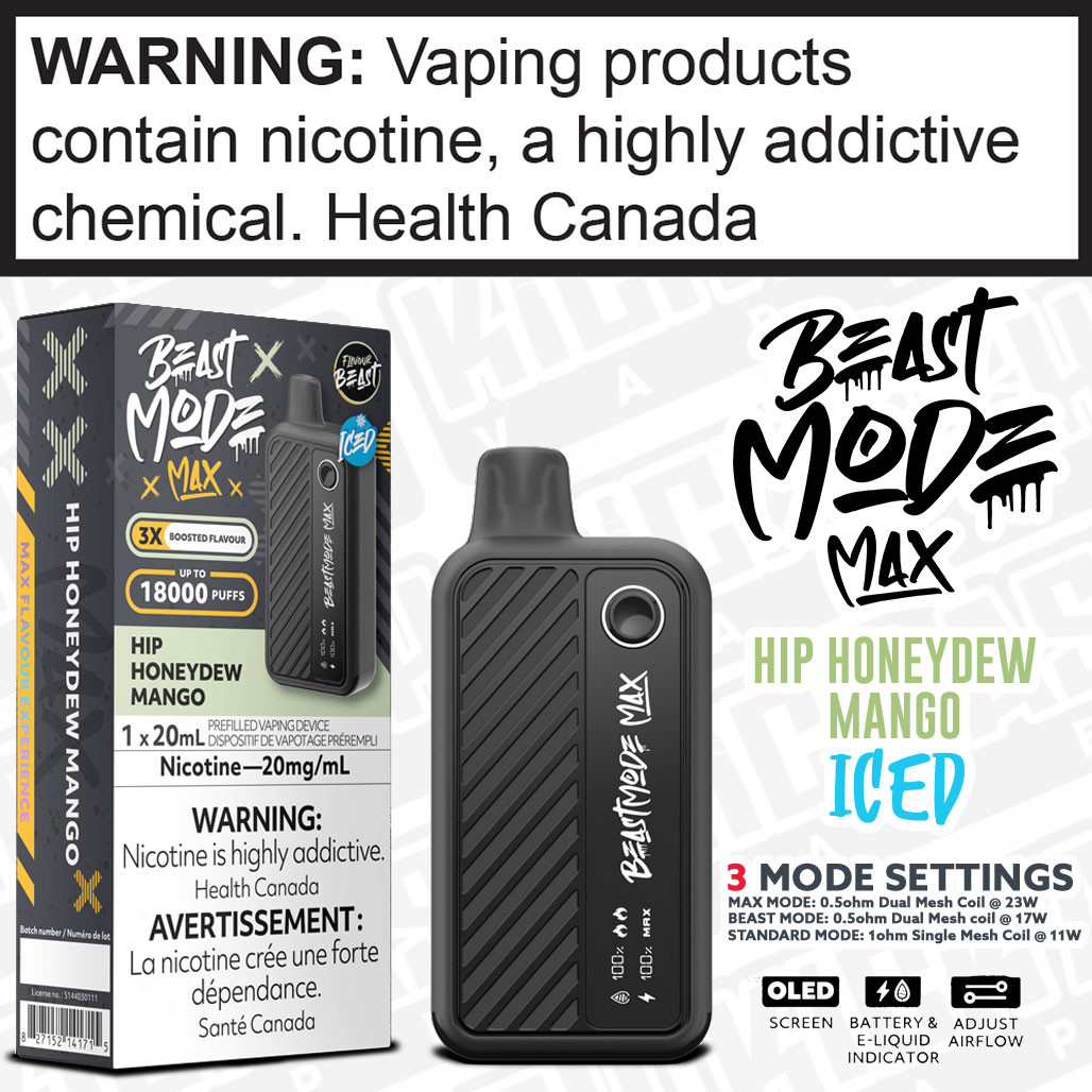 how much is elf bar vape FLAVOUR BEAST BEAST MODE 8000 main image 0