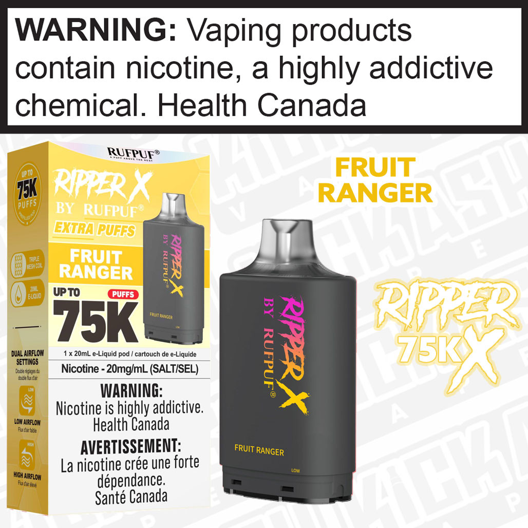 Fruit Ranger RIPPER X 75K 20mL POD - Kick Ash Vapes