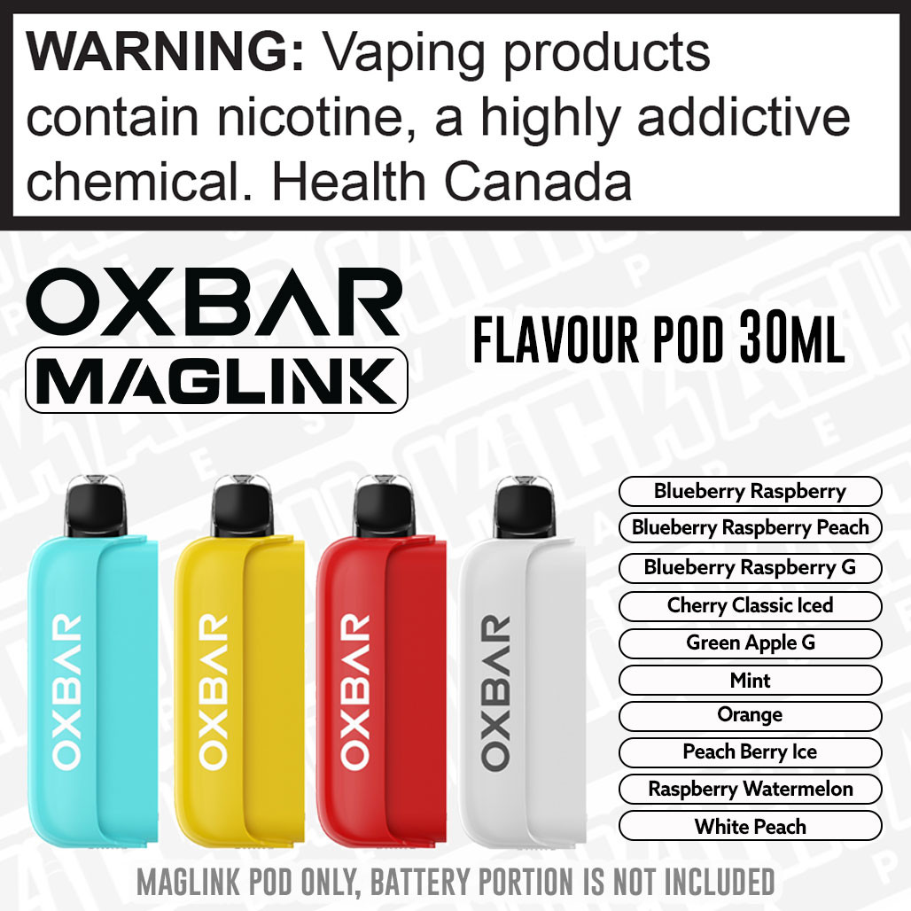 MAGLINK Pods OXBAR X Rocky Vapor 90K 30mL - Kick Ash Vapes