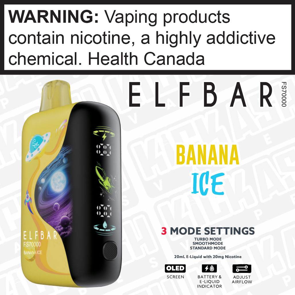 Banana Ice Liquid Elfbar ELFBAR - ELFLIQ