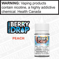 Berry Drop Salt Peach at Kick Ash Vapes Berry Drop Salt Peach at Kick Ash Vapes