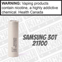 Samsung 30T 21700 3000mah Flat Top Samsung 30T 21700 3000mah Flat Top