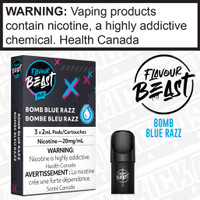 Bomb Blue Razz Flavour Beast STLTH Compatible
