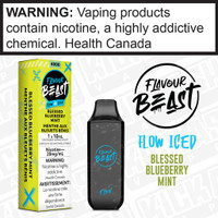 Blessed Blueberry Mint Iced Flavour Beast Flow Disposable Blessed Blueberry Mint Iced Flavour Beast Flow Disposable