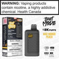 Mad Mango Peach BEAST MODE Disposable by Flavour Beast Mad Mango Peach BEAST MODE Disposable by Flavour Beast