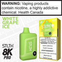 White Grape Ice STLTH 8K Pro Disposable White Grape Ice STLTH 8K Pro Disposable